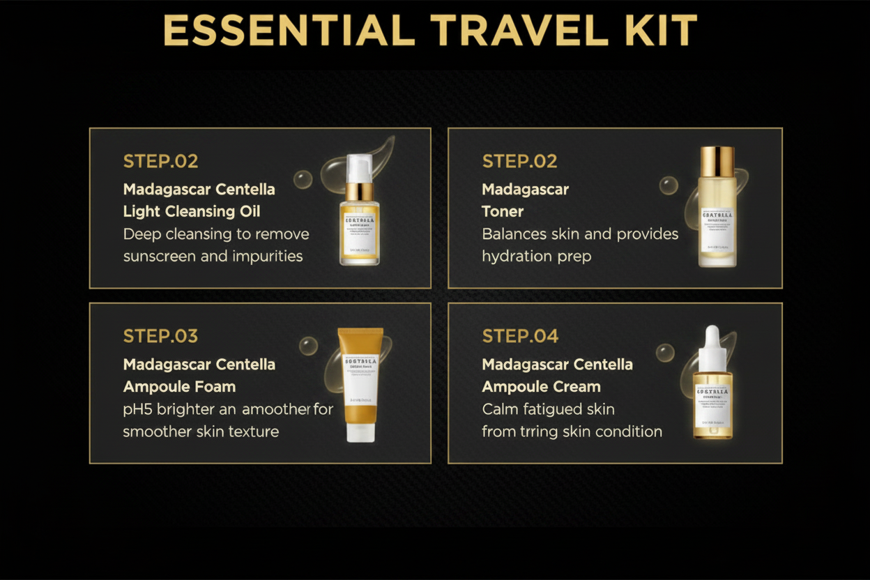 Lumora™ Soothing Skincare Travel Set